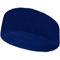 COUVER 3 inch wide headband for fashion spa sports use, BLUE (1 Piece)-picture-47