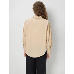 Cover Story Beige Shirt image 2