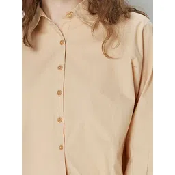 Cover Story Beige Shirt image 5