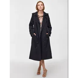 Cover Story Black Polyester Regular Fit Casual Jacket-image-38