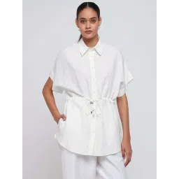Cover Story White Regular Fit Shirt-picture-37