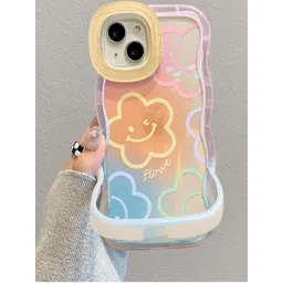 COVERLY Floral Printed iPhone 13 Back Case Mobile Accessories-picture-44