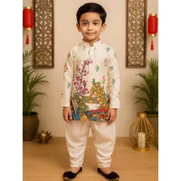 Covetus Kids-Boys Cotton Blend Kurta Sets-picture-31