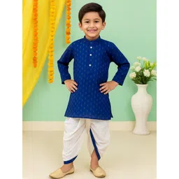 Covetus Kids-Boys Cotton Blend Kurta Sets-picture-32