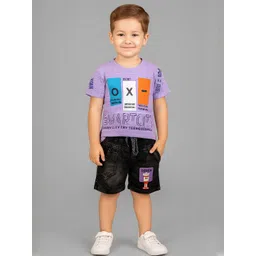 Covetus Unisex Lavender Clothing Set-picture-53