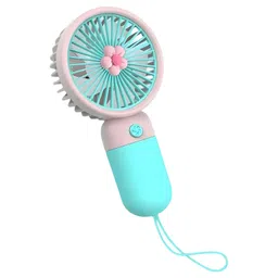 cozy vibes COZY VIBESMini USB Portable Handled Fan - 3 Speed Adjustable Fan USB Rechargeable, Quiet Operation, Battery Life, Ideal for Camping, Hiking, Office, Kitchen and Makeup- PACK OF 1- COLOR MAY VARY-picture-25