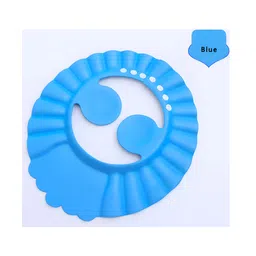 Cozy Vibes Kids Bath Visor Hats Wash Hair Adjustable Waterproof Ear Protection Eye Soft Children Care Baby Shampoo Shower Shield Hats-Pack of 1- Color May Vary image 4