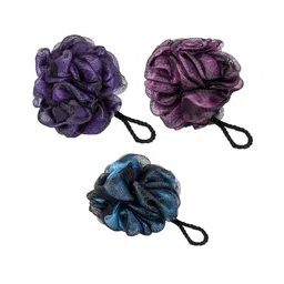 COZY VIBES Shower Bath Sponge,Shower Loofahs Balls for Body Wash Bathroom Men Women- Mesh Puffs Sponges,Scrubber Exfoliating for Silky Skin,Full Cleanse-SET OF 3 -COLOR MAY VARY-picture-28