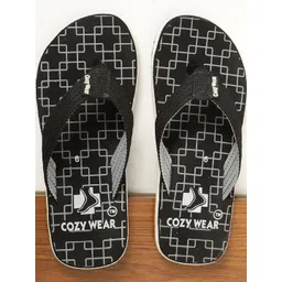 Cozy Wear Men Black Flip Flops-image-45