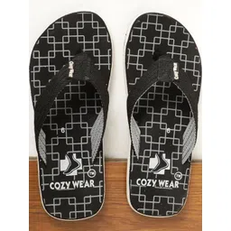 Cozy Wear Men Green Flip Flops-picture-19