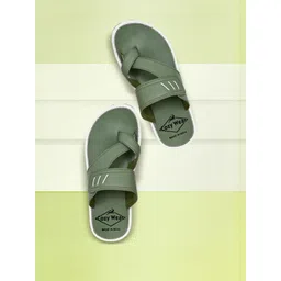 Cozy Wear Men Green Flip Flops-picture-17