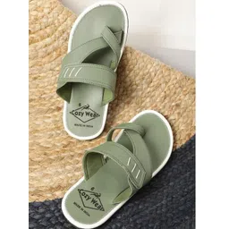 Cozy Wear Men Green Flip Flops-picture-40