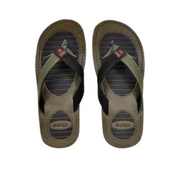 Cozy Wear Men Green Flip Flops-picture-21