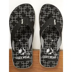 Cozy Wear Men Grey Flip Flops-picture-40