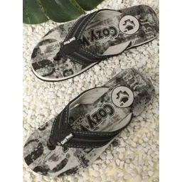 Cozy Wear Men Grey Flip Flops-picture-22