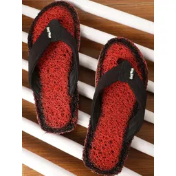 Cozy Wear Men Red Flip Flops-picture-29