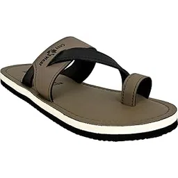 Cozy Wear Men Slippers (Green, Black, 8) | Slippers for Men | Rubber-picture-11