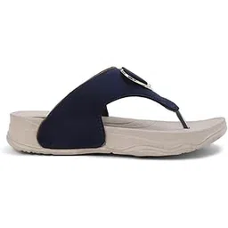 Cozy Wear Women Flats (Blue, 8) | Flats for Women | Synthetic-picture-45