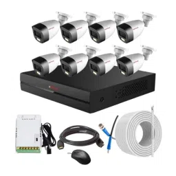 CP Plus 2.4MP Full Colour HD Audio Indoor &a; Outdoor CCTV Combo Kit with 8Ch DVR, 8 Bullet Camera, 8Ch SMPS, 70m Copper Cable &a; Connectors-picture-13