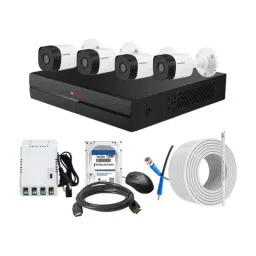 CP Plus 2.4MP Indoor &a; Outdoor CCTV Combo Kit with 4Ch DVR, 4 Bullet Camera, 4Ch SMPS, 70m Copper Cable, 1TB HDD &a; Connectors-picture-39