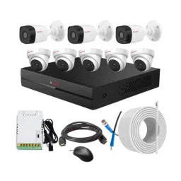 CP Plus 2.4MP Indoor &a; Outdoor CCTV Combo Kit with 8Ch DVR, 5 Dome 3 Bullet Camera, 8Ch SMPS, 70m Copper Cable &a; Connectors-picture-40