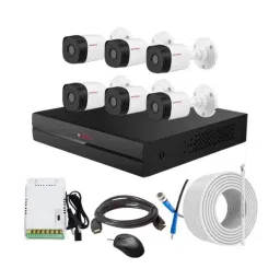 CP Plus 2.4MP Indoor &a; Outdoor CCTV Combo Kit with 8Ch DVR, 6 Bullet Camera, 8Ch SMPS, 70m Copper Cable &a; Connectors-picture-26