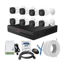 CP Plus 2.4MP Indoor &a; Outdoor CCTV Combo Kit with 8Ch DVR, 8 Bullet Camera, 8Ch SMPS, 70m Copper Cable, 1TB HDD &a; Connectors-picture-36