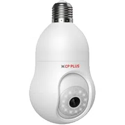 CP PLUS 3 MP Resolution Smart Wi-fi Bulb Security Camera | 360° View | 2 Way Talk | Motion Tracking & Detection Alert | Built-in Siren | Advanced Night Vision | IR Distance 15 Mtr. | CP-T31A-image-2