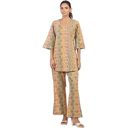 Vibrant Jharokha Cotton Co-ord Set for Women-image-9