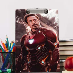 craft advertising Tony Stark Digital reprint examination pad school collage Size 14x10 inch-picture-19