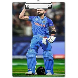craft advertising Virat King Kohli 1Digital reprint examination pad school collage Size 14x10 inch-picture-29