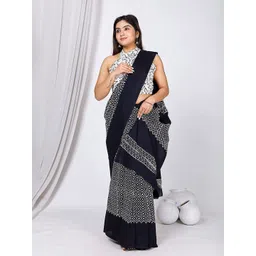 Craft Musium Ethnic Motifs Pure Cotton Saree-picture-20