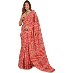 Craft Musium Pure Cotton Ikat Saree-picture-32