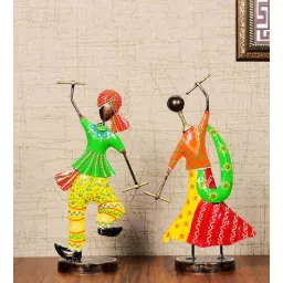 craft tree Dancing (Set Of 2) Iron Figurine-picture-19