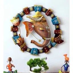 craft tree Pitara Iron Ganesha Wall Art-picture-13