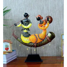 craft tree Yellow Iron Musician Figurine-picture-21