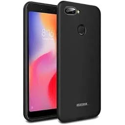 Craftech Xiaomi Redmi 6 Silicon Case, Liquid Silicon Cover Gel Rubber Full Body Protection Shockproof Drop Protection Case for Xiaomi Redmi 6 Black-picture-27