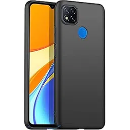 Craftech Xiaomi Redmi 9c Silicon Case, Liquid Silicon Cover Gel Rubber Full Body Protection Shockproof Drop Protection Case for Xiaomi Redmi 9c Black-picture-6