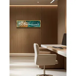 Craftnest creations Green & Brown Religious Bismillah Islamic Printed Canvas Wall Art-picture-40