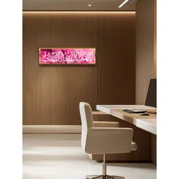 Craftnest creations Pink & White 1 Piece Canvas Religious Wall Paintings-picture-25