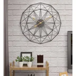 craftter Black Metal Analog Novelty Wall Clock-picture-27