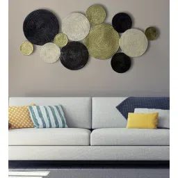 craftter Wrought Iron Decorative In Multicolor Wall Art-picture-25