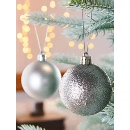 CraftVatika 24-Pcs Baubles Balls Christmas Tree Hanging Ornaments-picture-30