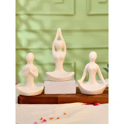 CraftVatika Beige Figurine Showpiece image 1