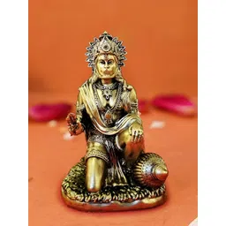 CraftVatika Gold Toned Brass Religious Idol Decorative Showpiece-picture-33