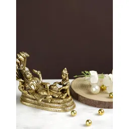 CraftVatika Gold-Toned Brass Religious Idol Showpiece-picture-32