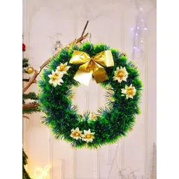 CraftVatika Green Christmas Wreath Festive Decor-picture-31