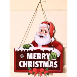 CraftVatika Red & White Christmas Hangings Festive Decor-picture-28