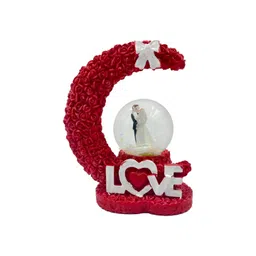 CraftVatika Red and White Romantic Love Couple Figurine Showpiece-picture-19
