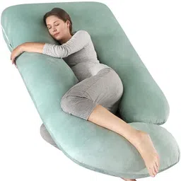 crafty fox Microfibre, Polyester Fibre Solid Pregnancy Pillow Pack of 1-picture-25